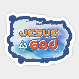 The Truth of Who Jesus is Sticker